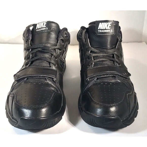Nike Air Trainer 1.2 Mid Shoes Black Men's Size 11 407760-001 Bo Jackson McEnroe - Picture 7 of 16